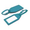 Picture of Angled Luggage Tag in Belluno, a vegan coloured leatherette with a subtle grain.