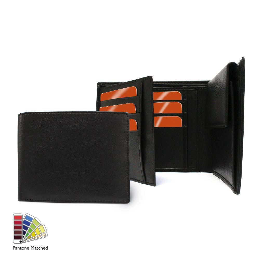 Sandringham Nappa Leather Three Way Wallet, with Coin Pocket made to ...
